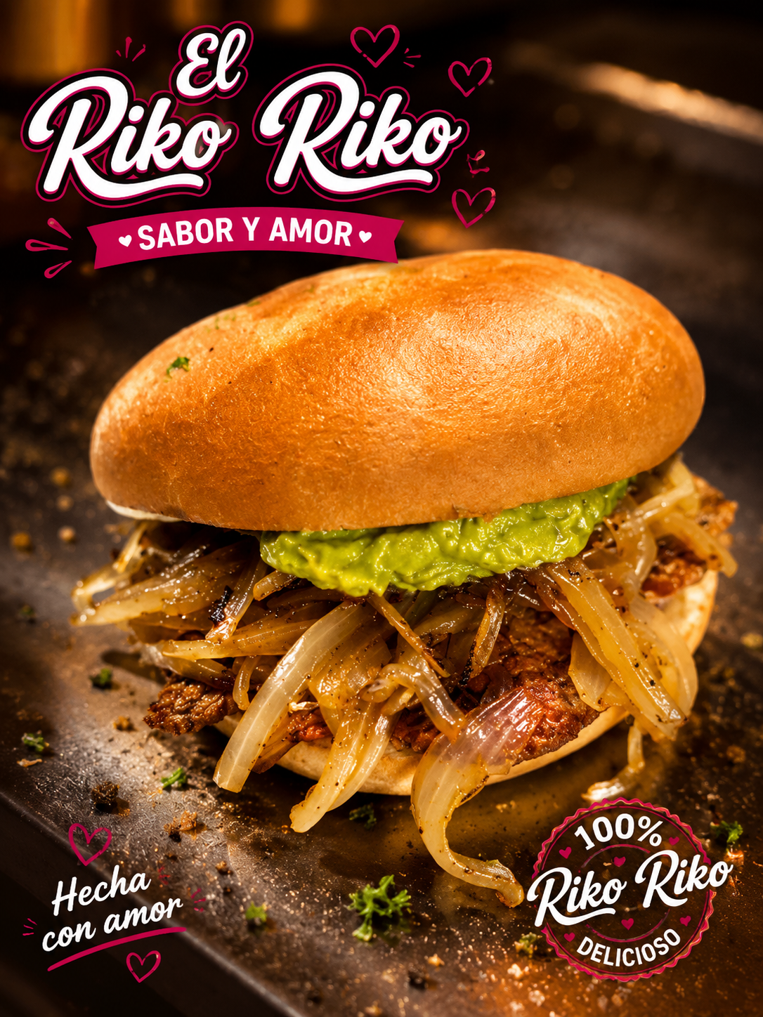 Hamburguesa Especial Riko Riko